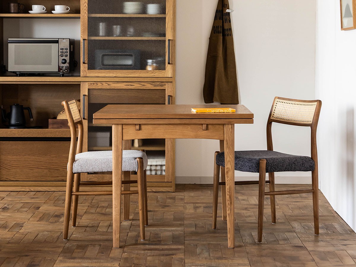 NOR PAUSE TABLE / ノル パウス 伸長式テーブル 幅90cm（OAK-LBR） （テーブル > ダイニングテーブル） 4
