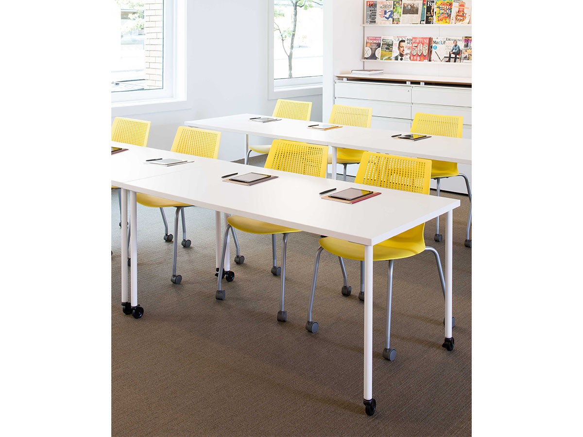 Knoll Office MultiGeneration Chair / ノルオフィス マルチジェネレーション チェア
スタッキングベース 肘なし キャスター脚 （チェア・椅子 > オフィスチェア・デスクチェア） 14