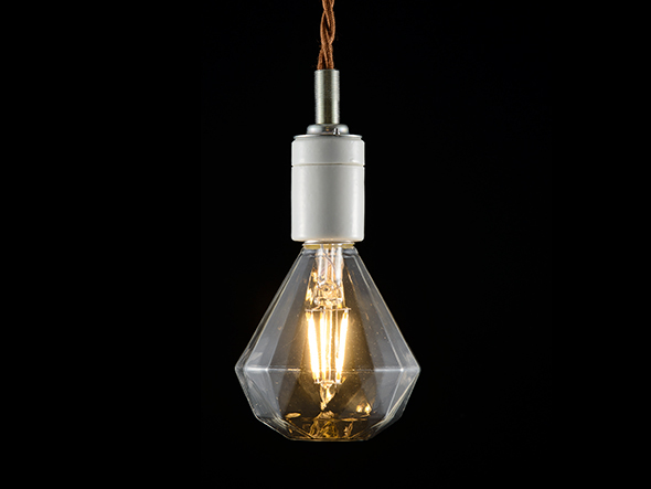 Rope socket + LED bulb / ロープソケット  + LED電球（ダイヤ球） （ライト・照明 > ペンダントライト） 3