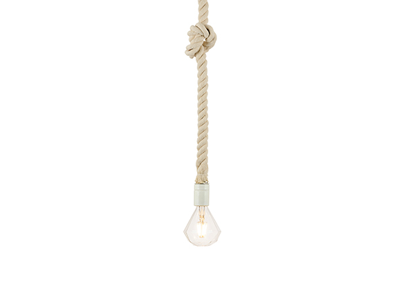Rope socket + LED bulb / ロープソケット  + LED電球（ダイヤ球） （ライト・照明 > ペンダントライト） 2