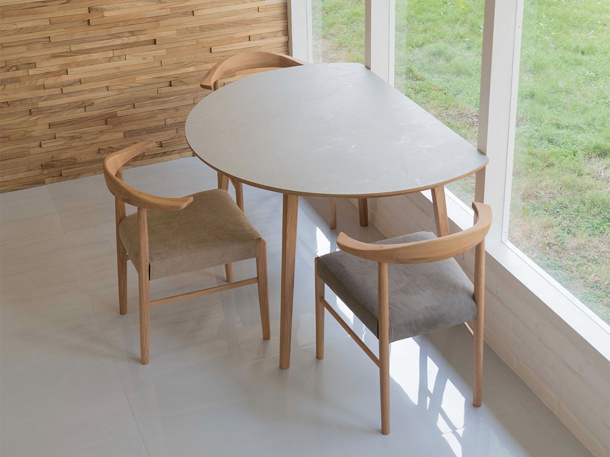 FIKA 1200 HALF ROUND TABLE / フィーカ 1200 ハーフラウンドテーブル （テーブル > ダイニングテーブル） 10