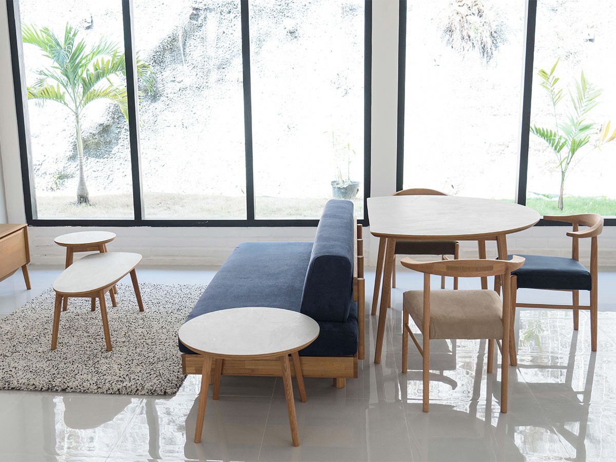 FIKA 1200 HALF ROUND TABLE / フィーカ 1200 ハーフラウンドテーブル （テーブル > ダイニングテーブル） 13