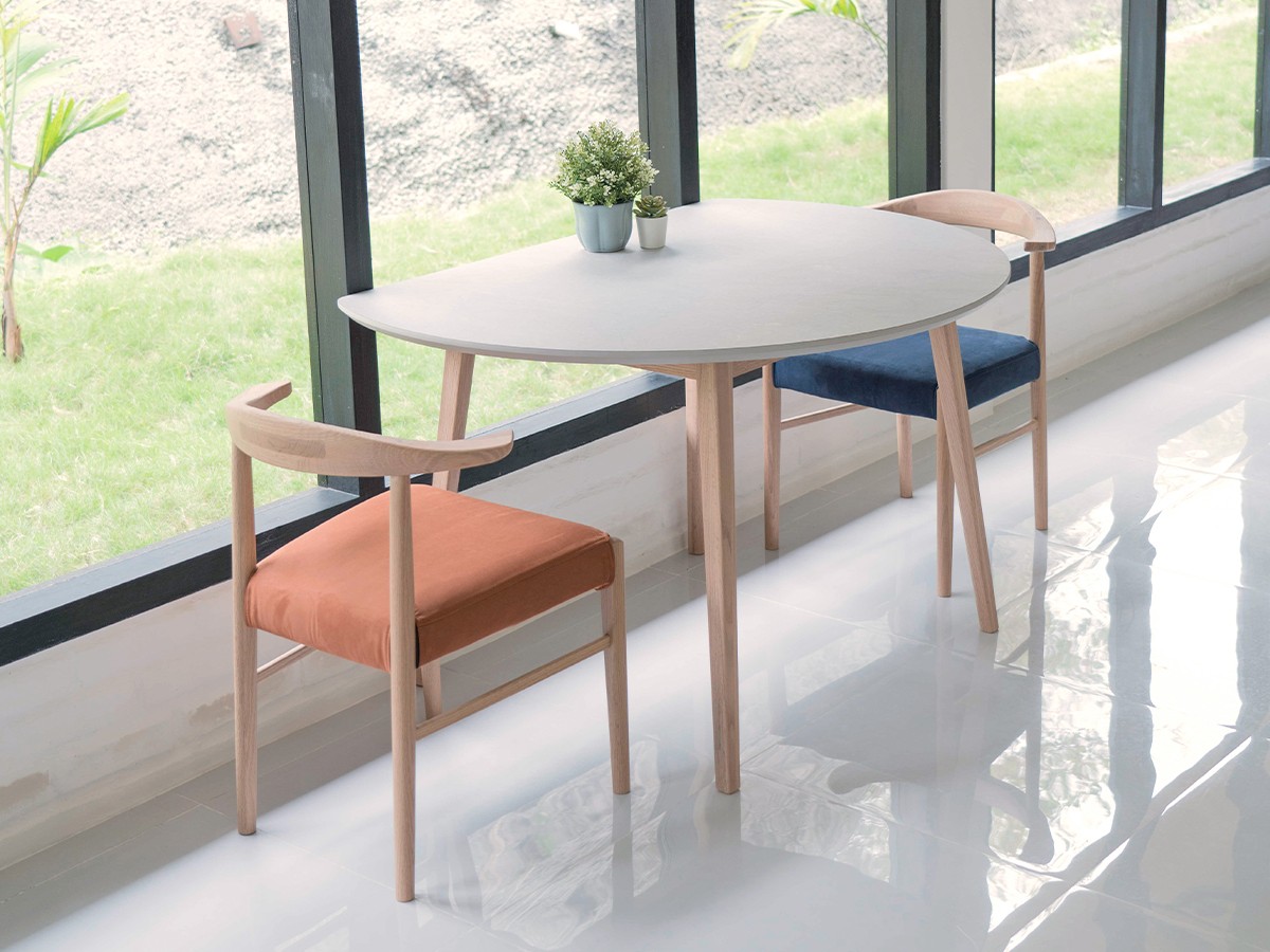 FIKA 1200 HALF ROUND TABLE / フィーカ 1200 ハーフラウンドテーブル （テーブル > ダイニングテーブル） 6