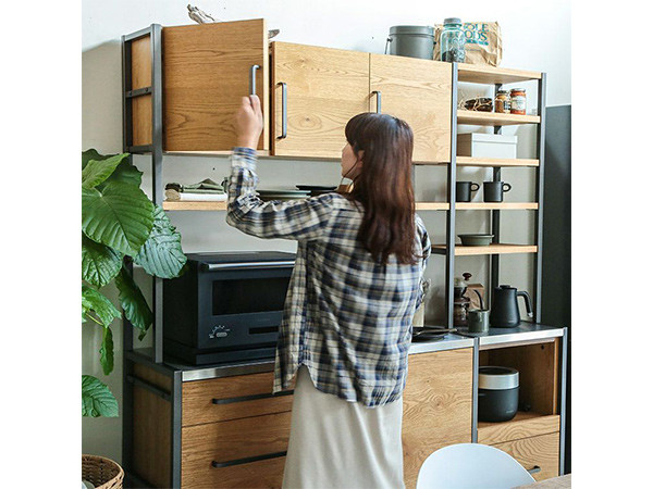 Easy Life ATRANDOM UNIT SHELF
DINING BOARD / イージーライフ アトランダム ユニットシェルフ
ダイニングボード ユニット式 Bタイプ （キッチン収納・食器棚 > キッチンボード・カップボード・レンジ台） 18