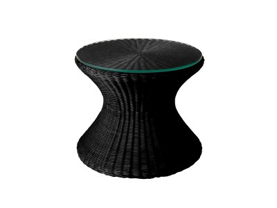 SHIKADA SHITSURAI RATTAN KK Series Round Table / シカダ シツライ