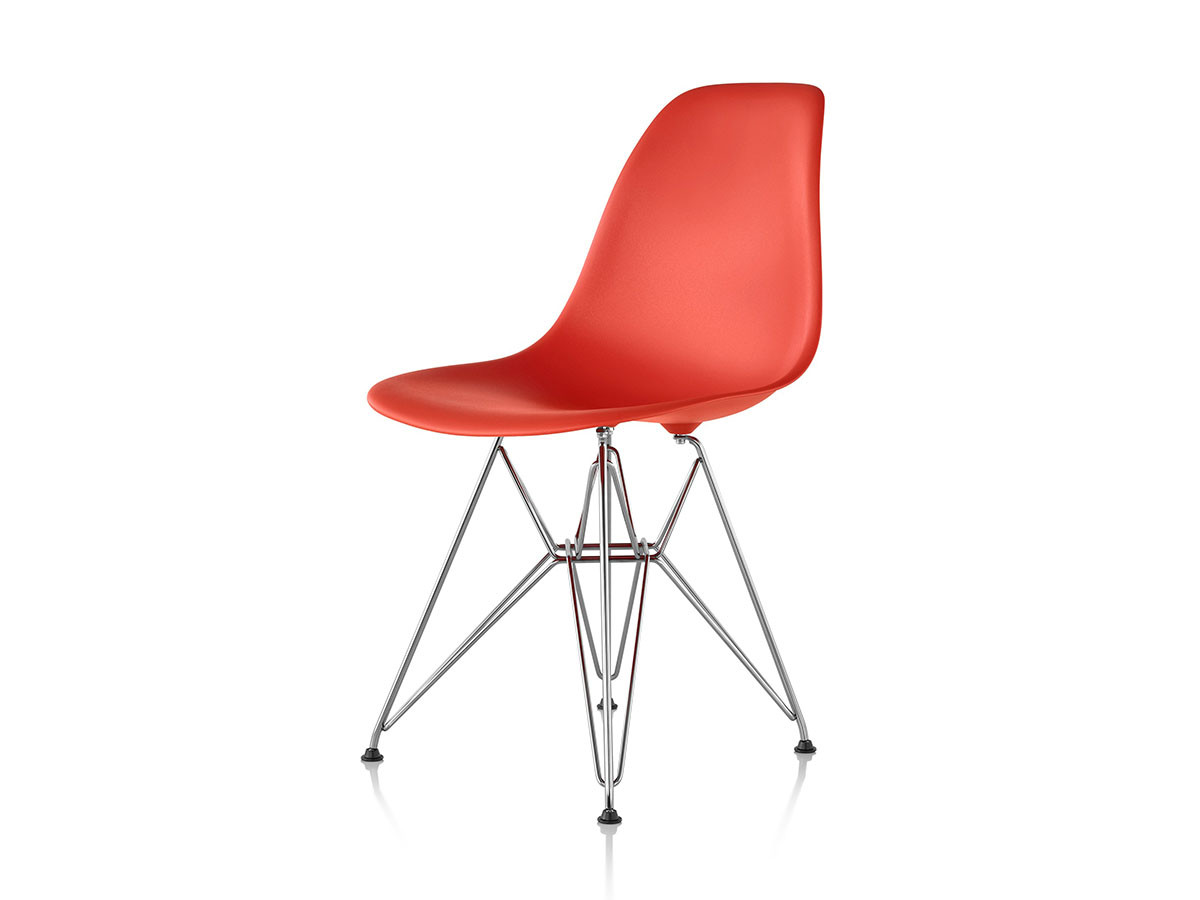 Herman Miller Eames Molded Plastic Side Shell Chair / ハーマンミラー イームズ プラスチックサイドシェルチェア
ワイヤーベース / トリバレントクローム脚 DSR. 47 （チェア・椅子 > ダイニングチェア） 1