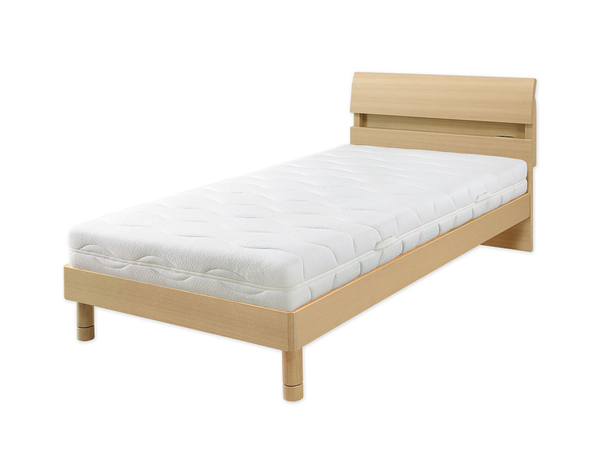 Bed Frame / ベッドフレーム e22001（ホワイト） （ベッド > シングルベッド） 1