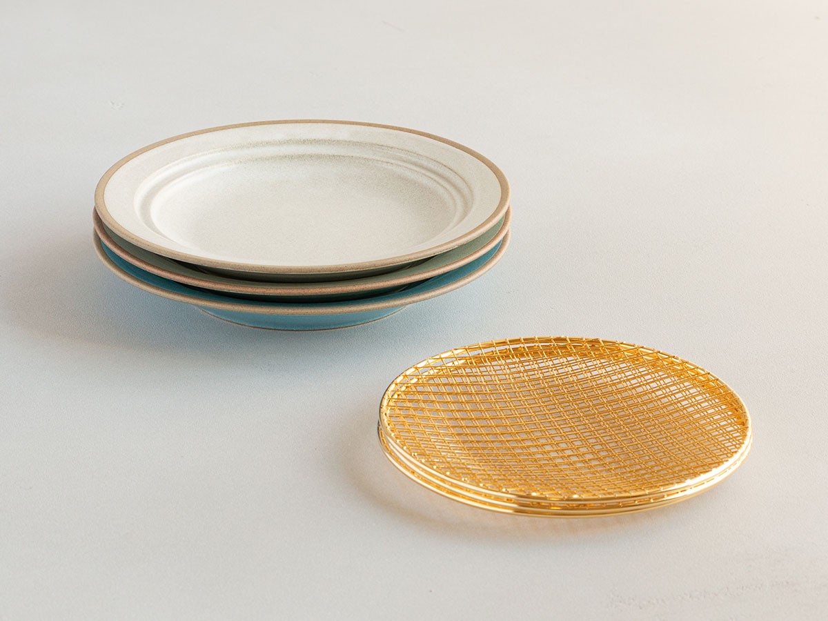 KIKIME amime / キキメ アミメ プレート S 純金網 （食器・テーブルウェア > 皿・プレート） 19