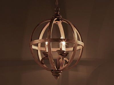 CURREY & COMPANY AXEL ORB CHANDELIER SMALL / カリー&カンパニー