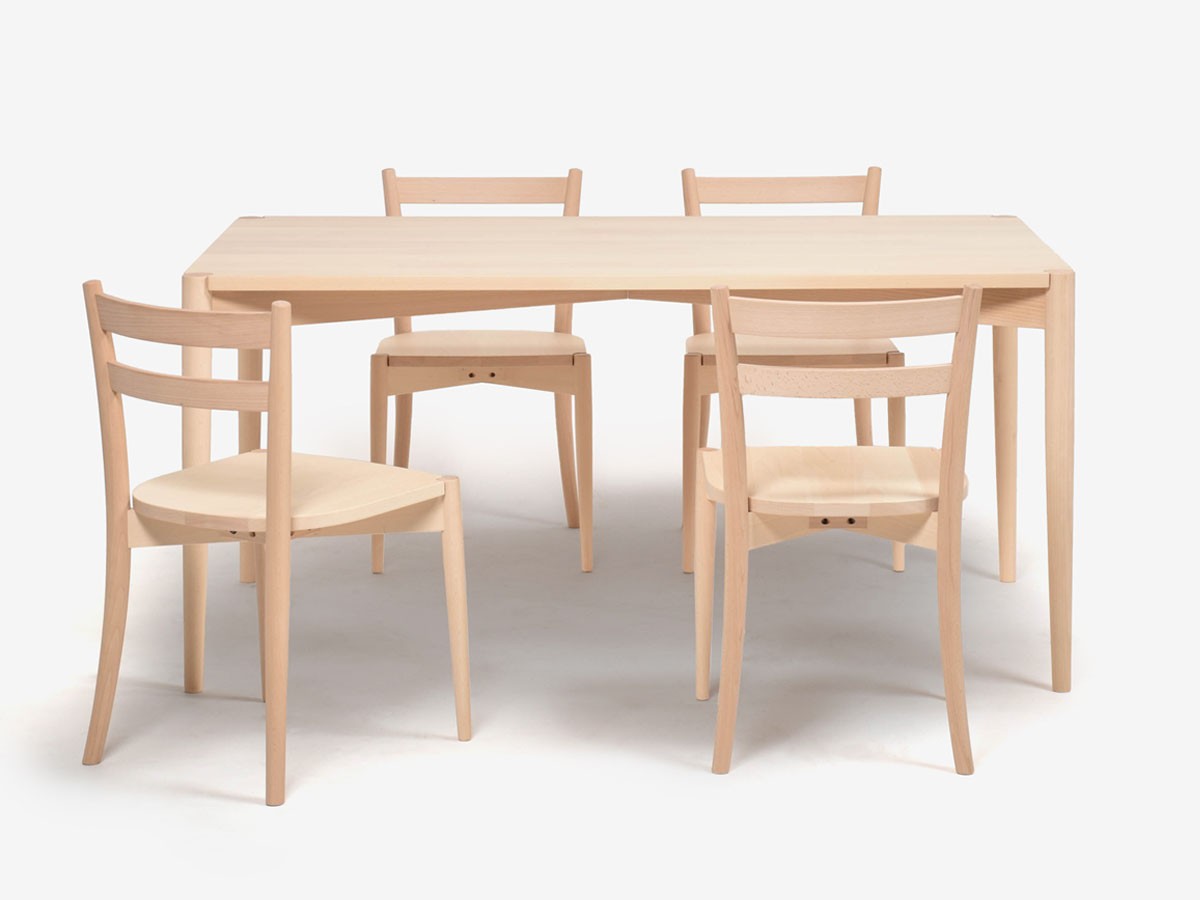 秋田木工 LYKKE Dining Table / あきたもっこう リュッケ ダイニングテーブル 幅150cm （テーブル > ダイニングテーブル） 5