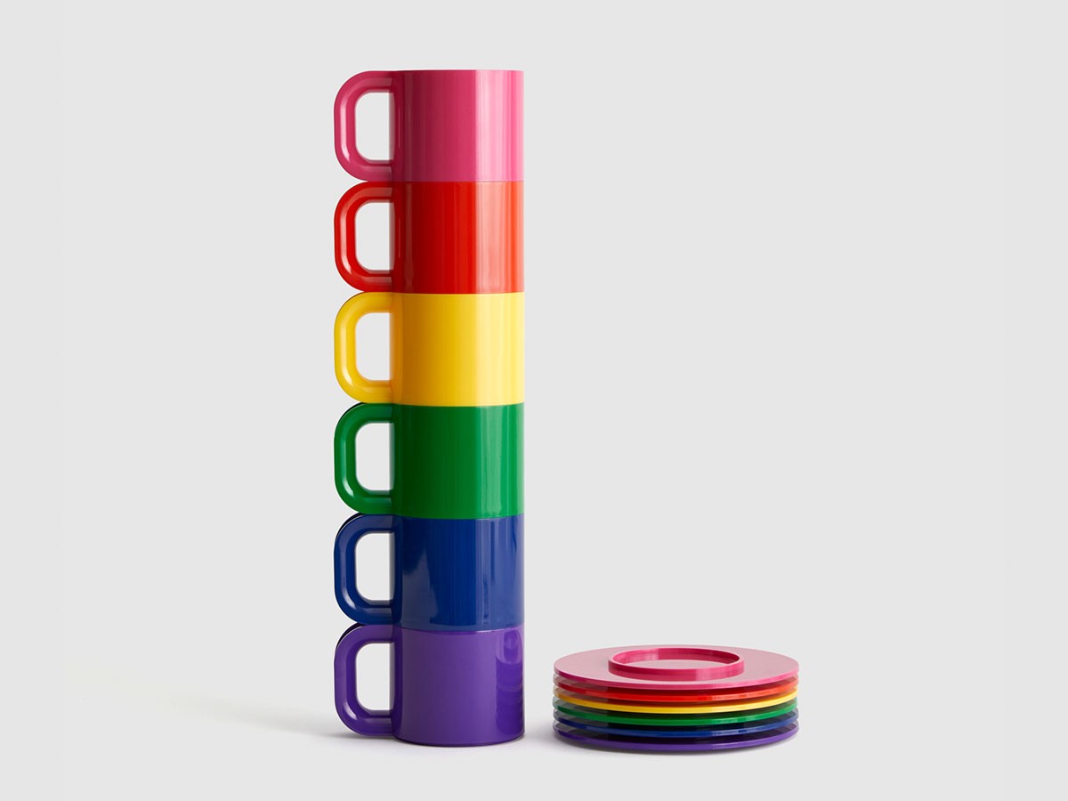 Heller Max Dinnerware Cups and Saucers / ヘラー マックスディナーウェア カップ&ソーサー 6色セット （食器・テーブルウェア > コーヒーカップ・ティーカップ） 15