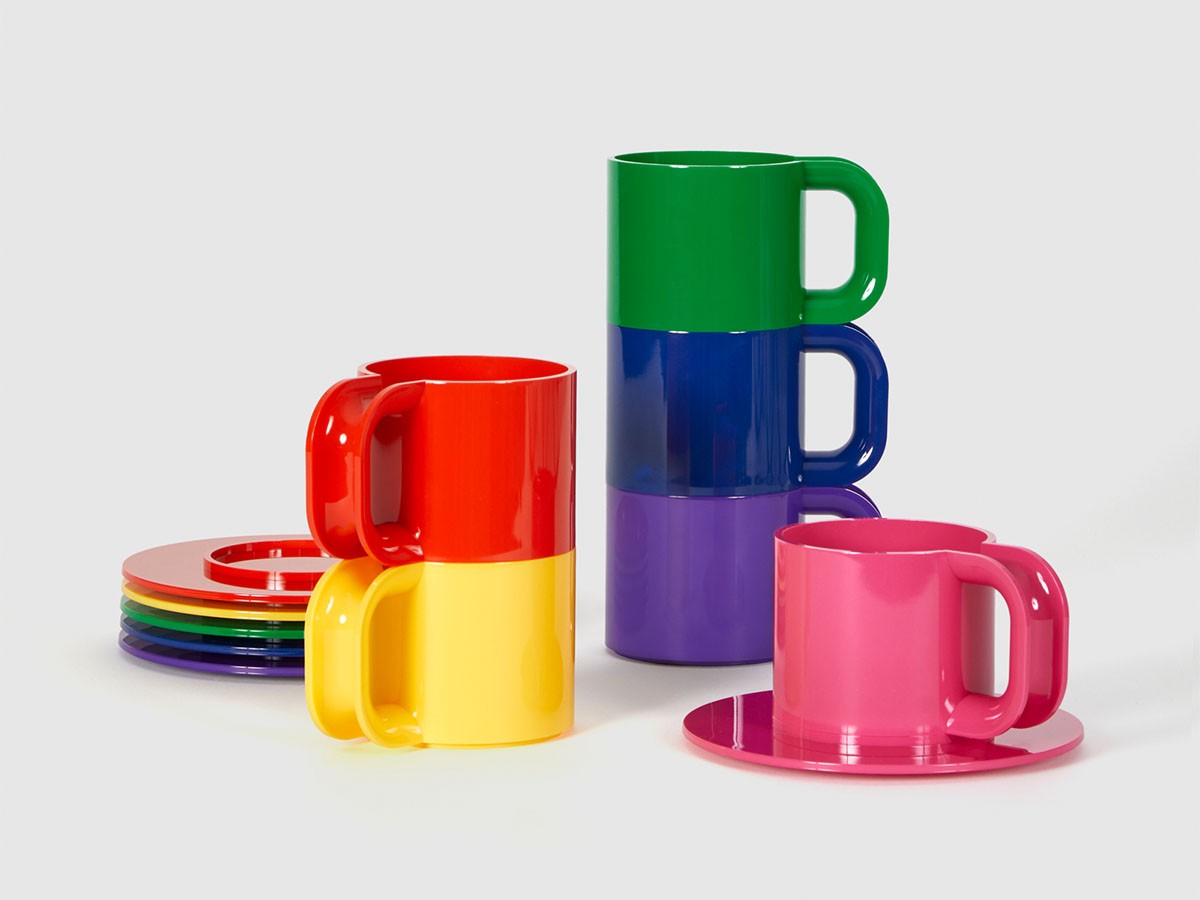 Heller Max Dinnerware Cups and Saucers / ヘラー マックスディナーウェア カップ&ソーサー 6色セット （食器・テーブルウェア > コーヒーカップ・ティーカップ） 17