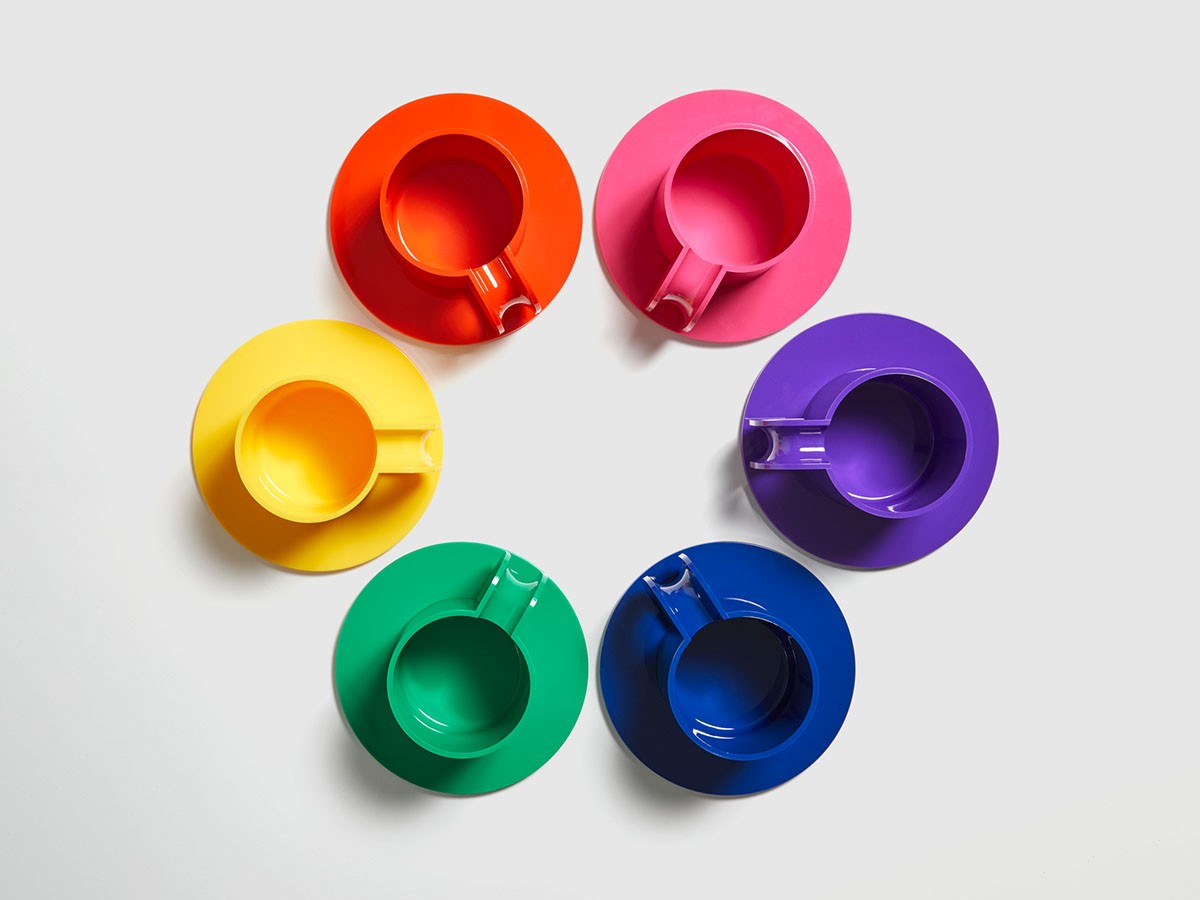 Heller Max Dinnerware Cups and Saucers / ヘラー マックスディナーウェア カップ&ソーサー 6色セット （食器・テーブルウェア > コーヒーカップ・ティーカップ） 2