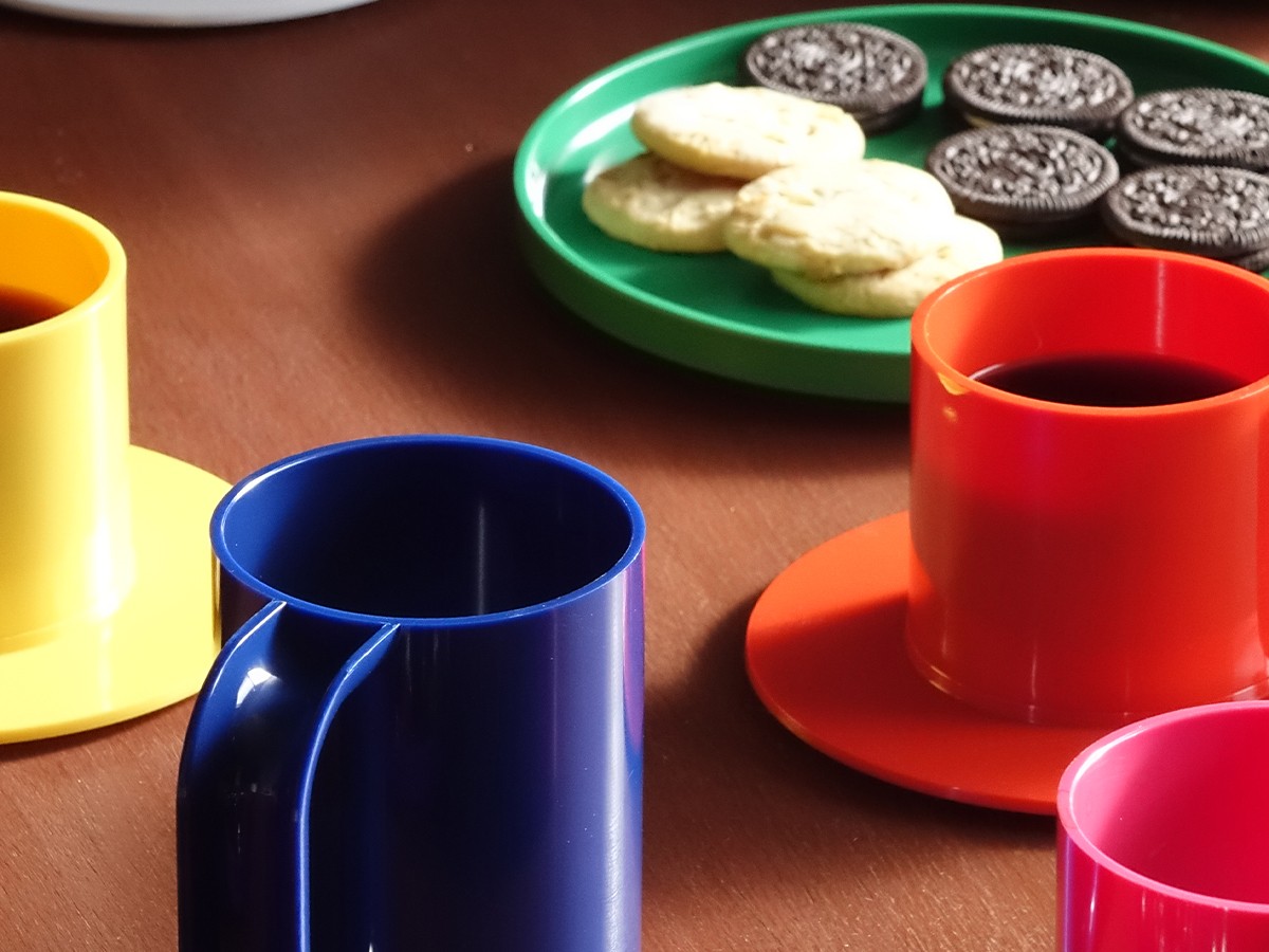 Heller Max Dinnerware Cups and Saucers / ヘラー マックスディナーウェア カップ&ソーサー 6色セット （食器・テーブルウェア > コーヒーカップ・ティーカップ） 7