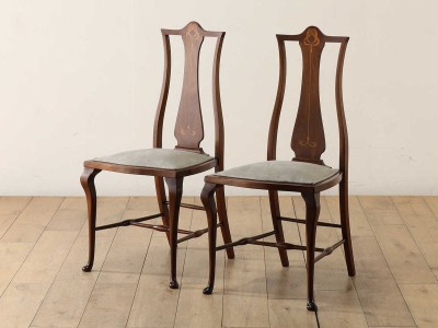 アンティーク 木製ダイニングチェア/ロイズ・アンティークス 楽天市場】アンティーク家具調 ダイニングチェア 4脚セット 木製