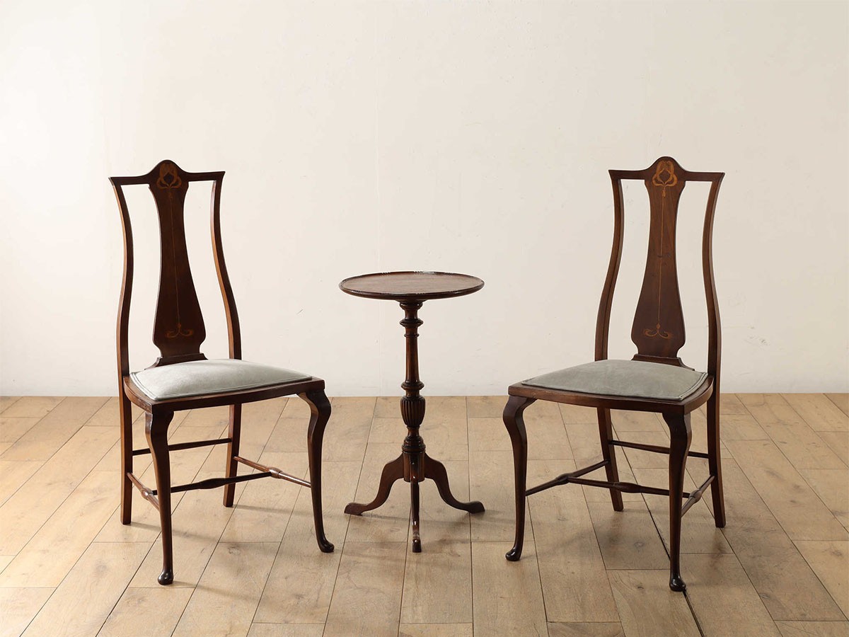 Lloyd's Antiques Real Antique
Art Nouveau Chair / ロイズ・アンティークス 英国アンティーク家具
アールヌーボーチェア QJ001074B （チェア・椅子 > ダイニングチェア） 2