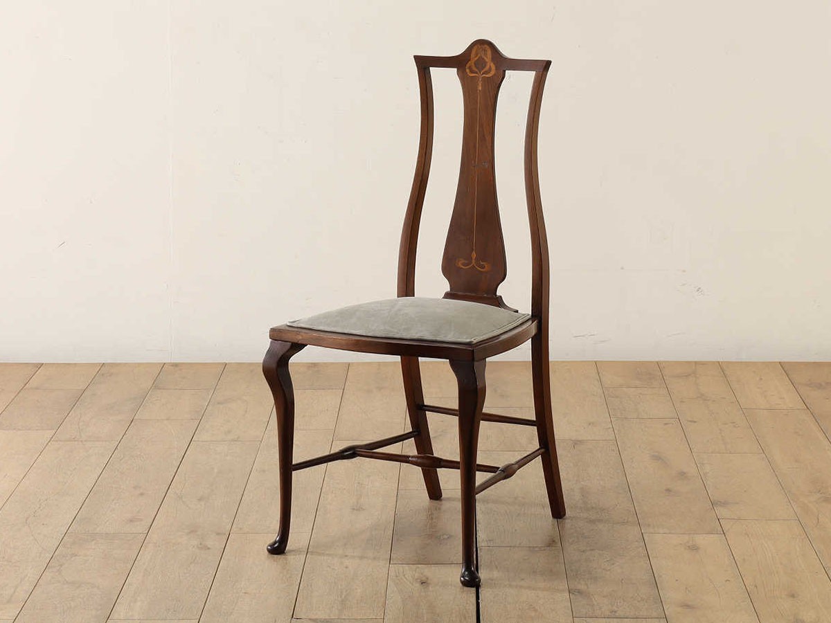 Lloyd's Antiques Real Antique
Art Nouveau Chair / ロイズ・アンティークス 英国アンティーク家具
アールヌーボーチェア QJ001074B （チェア・椅子 > ダイニングチェア） 4