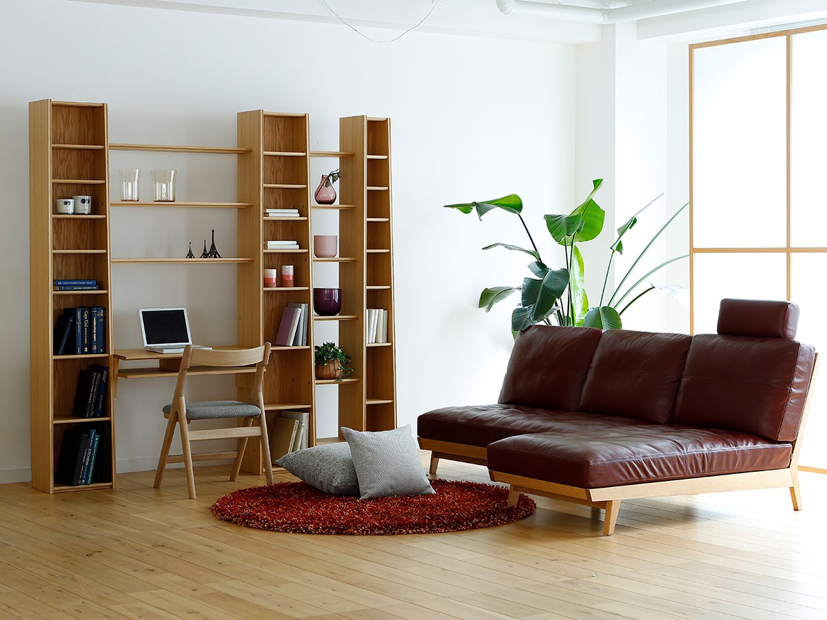 日進木工 ac-cent board Tower Shelf Desk / にっしんもっこう アクセントボード タワーシェルフ デスク （デスク・机 > デスク・パソコンデスク・袖机） 6