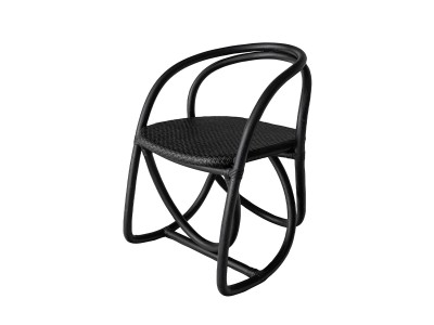 SHIKADA SHITSURAI RATTAN KK Series Arm Chair / シカダ シツライ