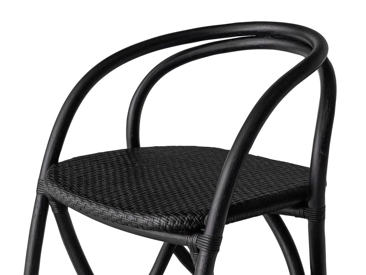 SHIKADA SHITSURAI RATTAN KK Series Arm Chair / シカダ シツライ ラタン 隈研吾シリーズ アームチェア KKCH112 （チェア・椅子 > ダイニングチェア） 9