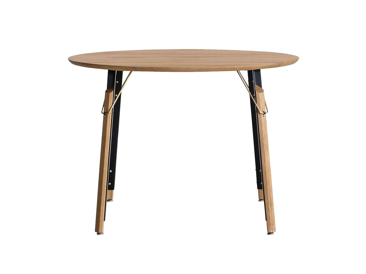 Easy Life MEATH DINING TABLE / イージーライフ ミース ダイニングテーブル
ラウンド天板（直径110cm）+ No.6脚（クラフト脚） （テーブル > ダイニングテーブル） 15