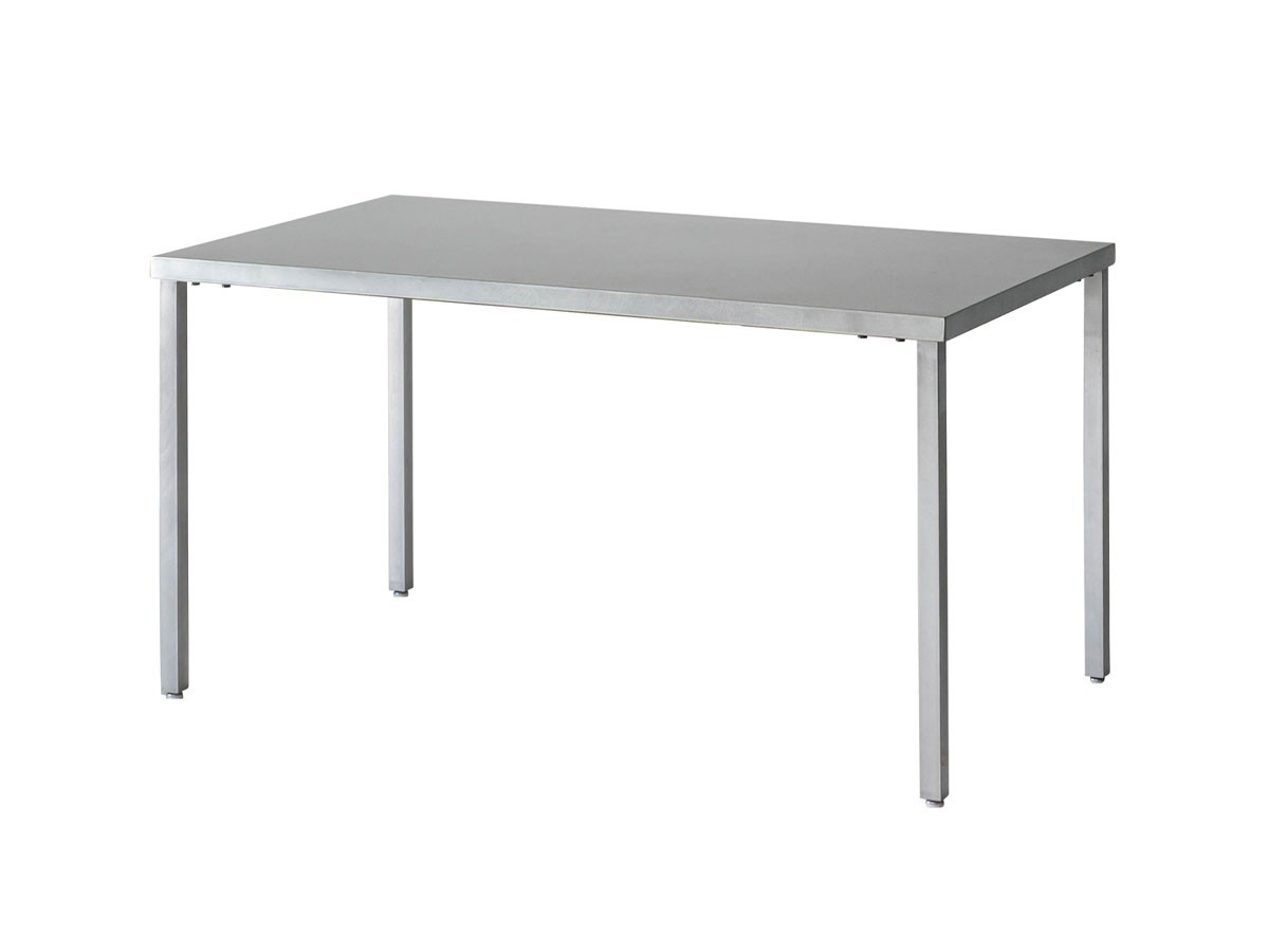 Knot antiques MATERIA DINING TABLE / ノットアンティークス マテリア ダイニングテーブル
ステンレス天板 + No.3脚（角脚） （テーブル > ダイニングテーブル） 4