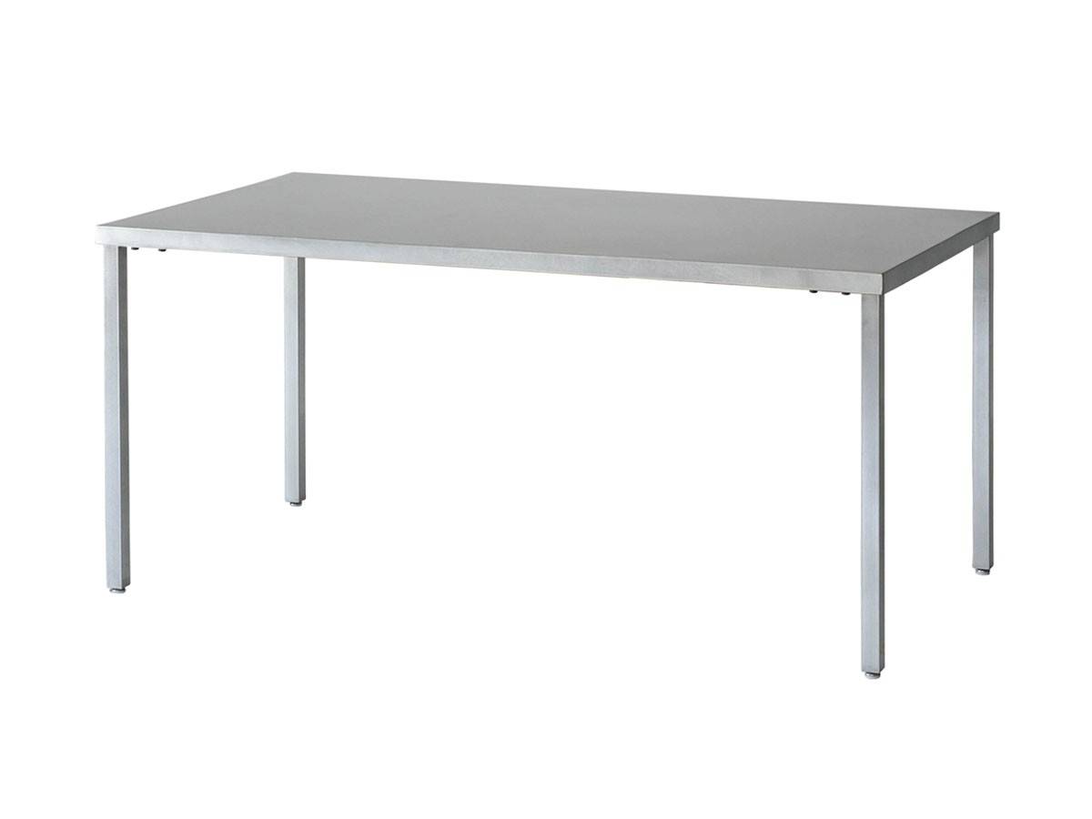 Knot antiques MATERIA DINING TABLE / ノットアンティークス マテリア ダイニングテーブル
ステンレス天板 + No.3脚（角脚） （テーブル > ダイニングテーブル） 5