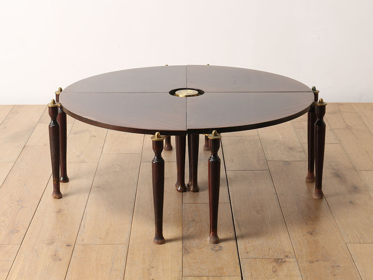 Lloyd's Antiques Real Antique Circle Coffee Table / ロイズ 