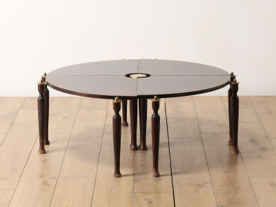 Lloyd's Antiques Real Antique Circle Coffee Table / ロイズ