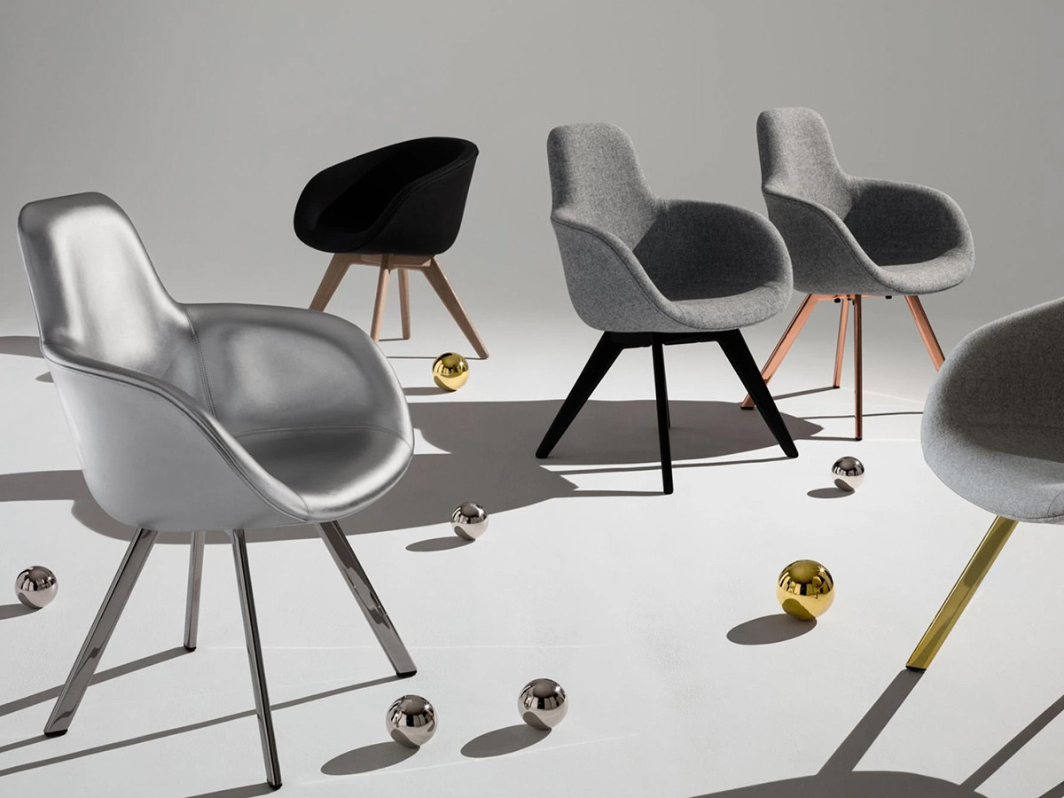 Tom Dixon. Scoop Chair High / トム・ディクソン スクープ チェア ハイ（木脚） （チェア・椅子 > ダイニングチェア） 7
