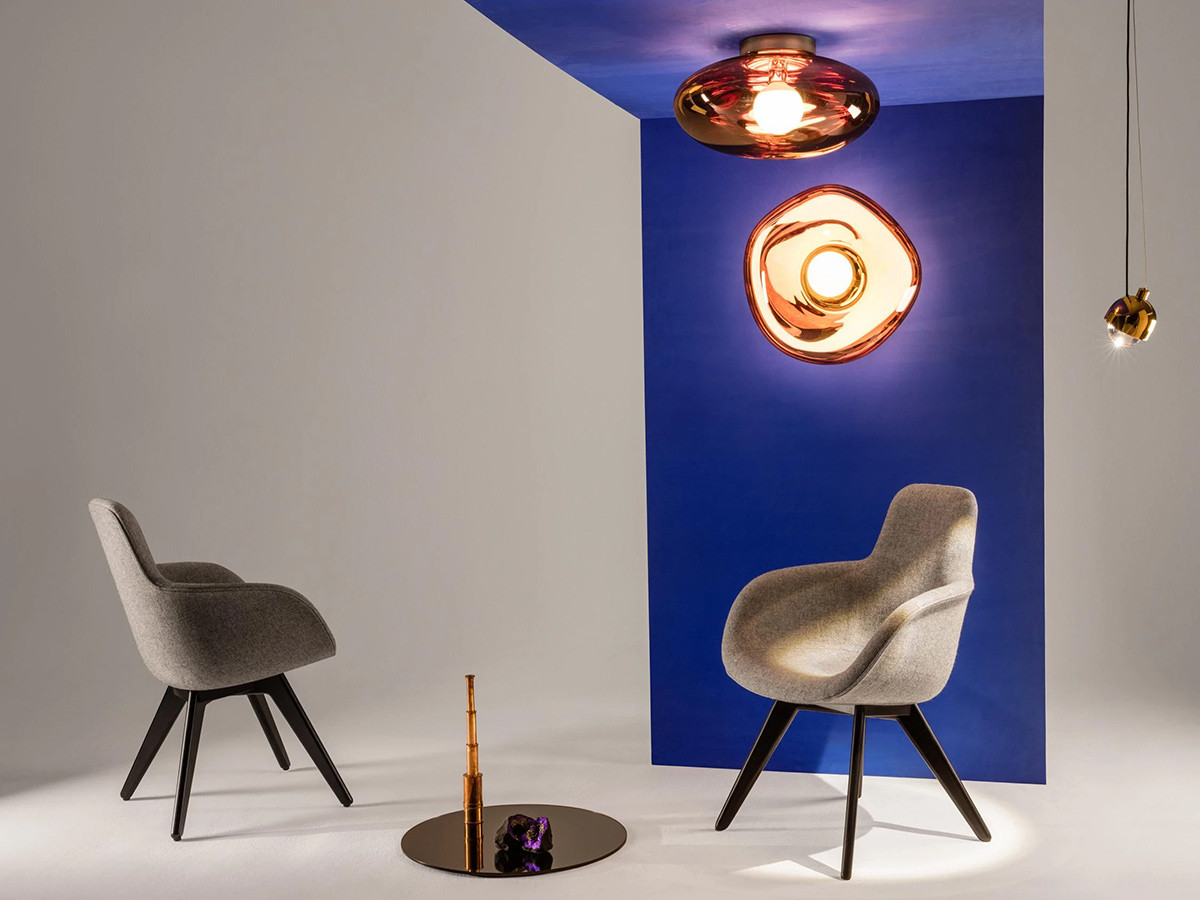 Tom Dixon. Scoop Chair High / トム・ディクソン スクープ チェア ハイ（木脚） （チェア・椅子 > ダイニングチェア） 5