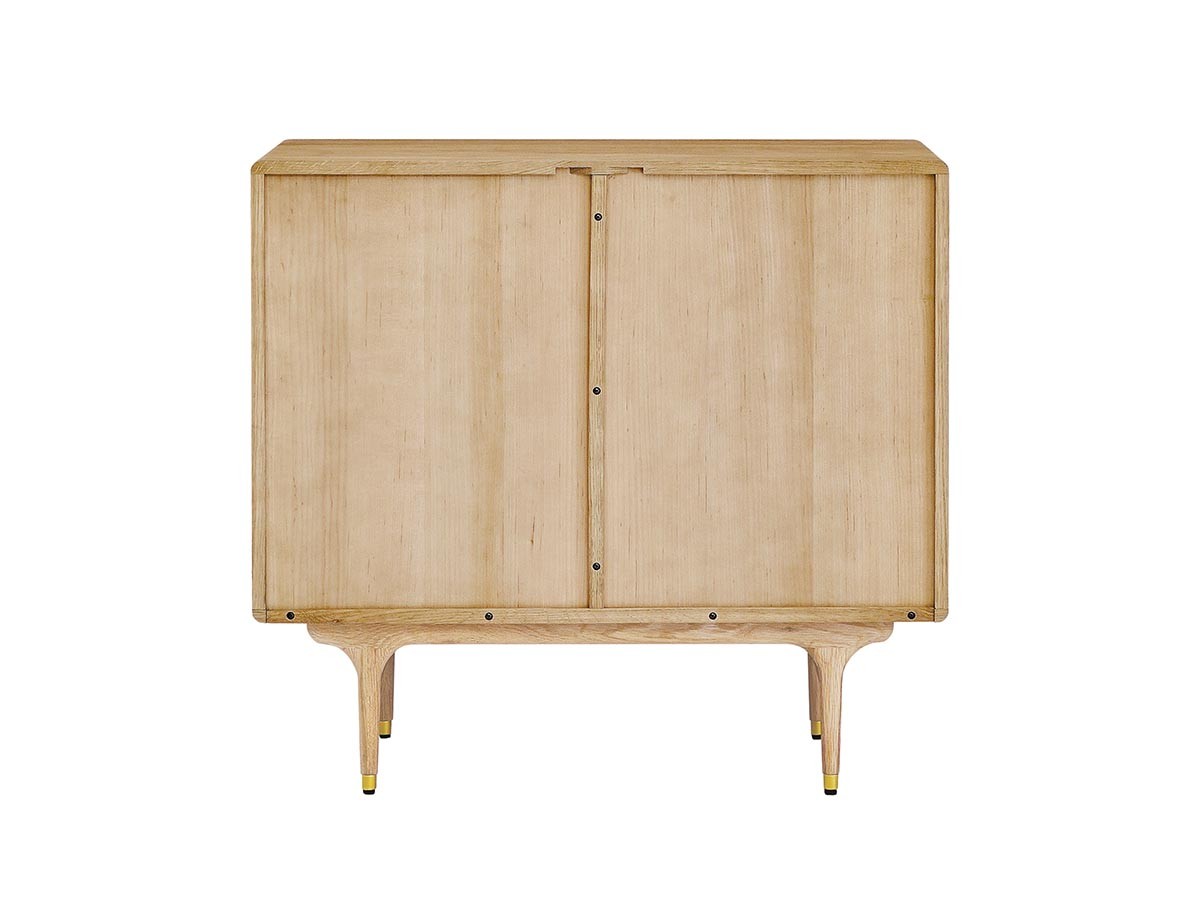 XANDER DESIGNS JULIE 2DOOR LOW CABINET WHITE OAK / サンダーデザイン ジュリー 2ドア ローキャビネット（ホワイトオーク） （収納家具 > キャビネット） 11