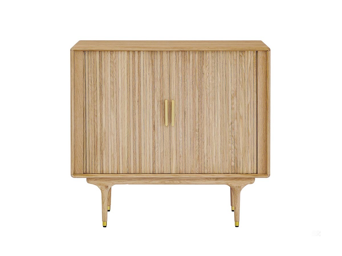 XANDER DESIGNS JULIE 2DOOR LOW CABINET WHITE OAK