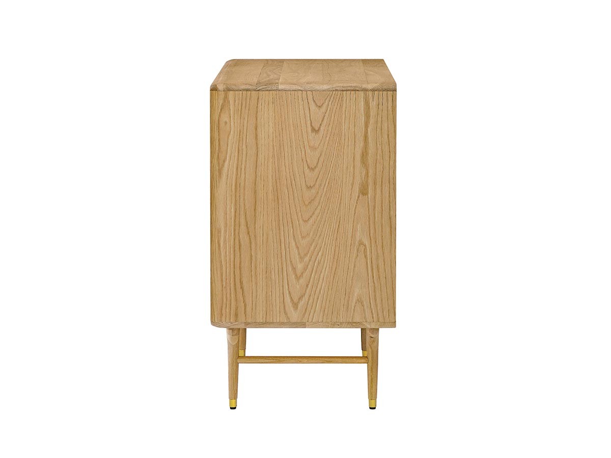 XANDER DESIGNS JULIE 2DOOR LOW CABINET WHITE OAK / サンダーデザイン ジュリー 2ドア ローキャビネット（ホワイトオーク） （収納家具 > キャビネット） 10