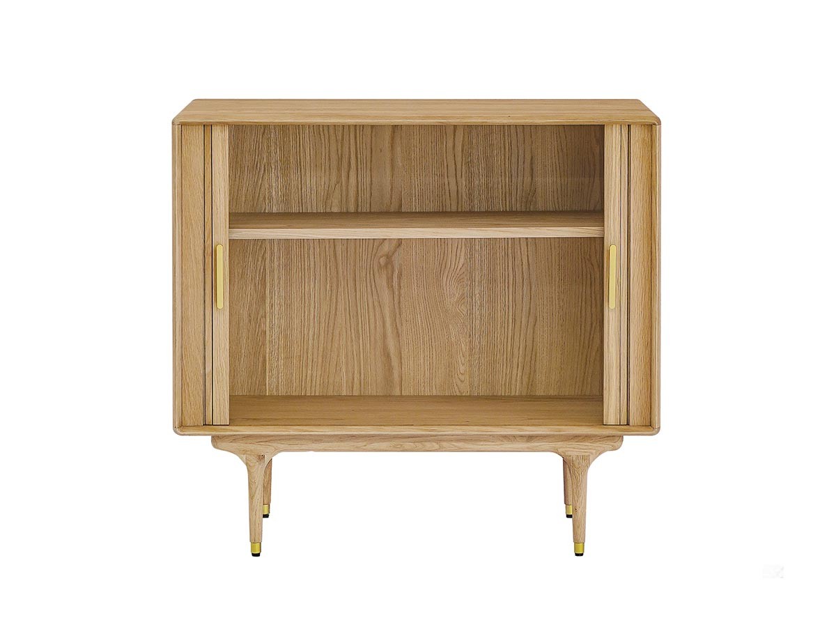 XANDER DESIGNS JULIE 2DOOR LOW CABINET WHITE OAK / サンダーデザイン ジュリー 2ドア ローキャビネット（ホワイトオーク） （収納家具 > キャビネット） 9
