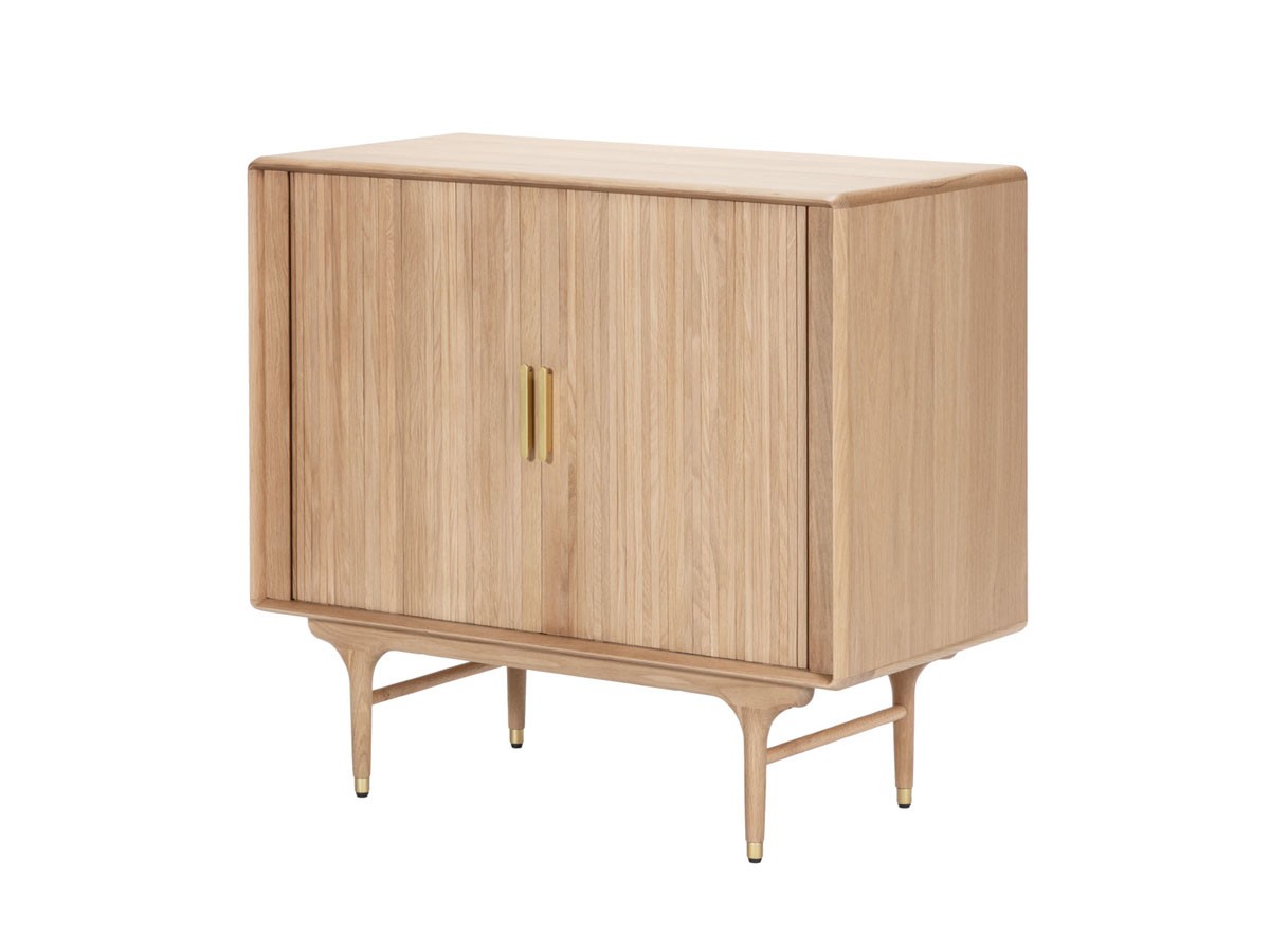 JULIE 2DOOR LOW CABINET WHITE OAK