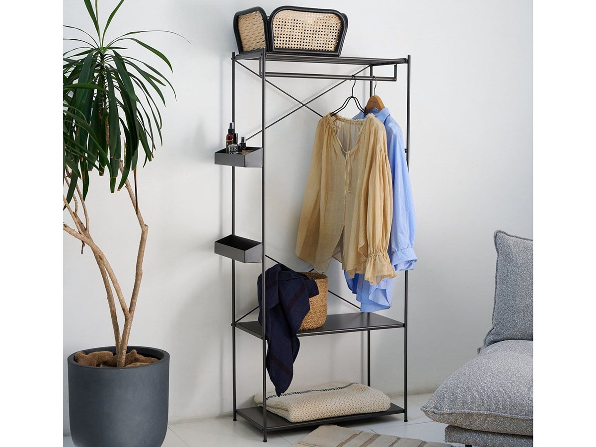JOURNAL STANDARD FURNITURE HOLTE HG SHELF / ジャーナルスタンダードファニチャー ホルテ ハンガーシェルフ （収納家具 > ラック・シェルフ） 8