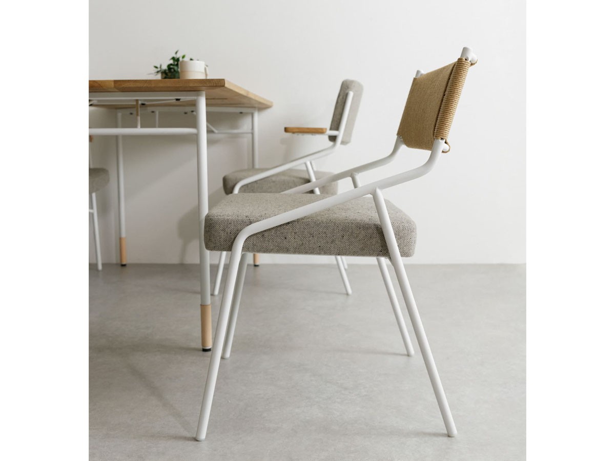 DOORS LIVING PRODUCTS DOORS × SYOTYL 
Luonka PP ST CHAIR FAB / ドアーズリビングプロダクツ ルオンカ ペーパーコードチェア （チェア・椅子 > ダイニングチェア） 10