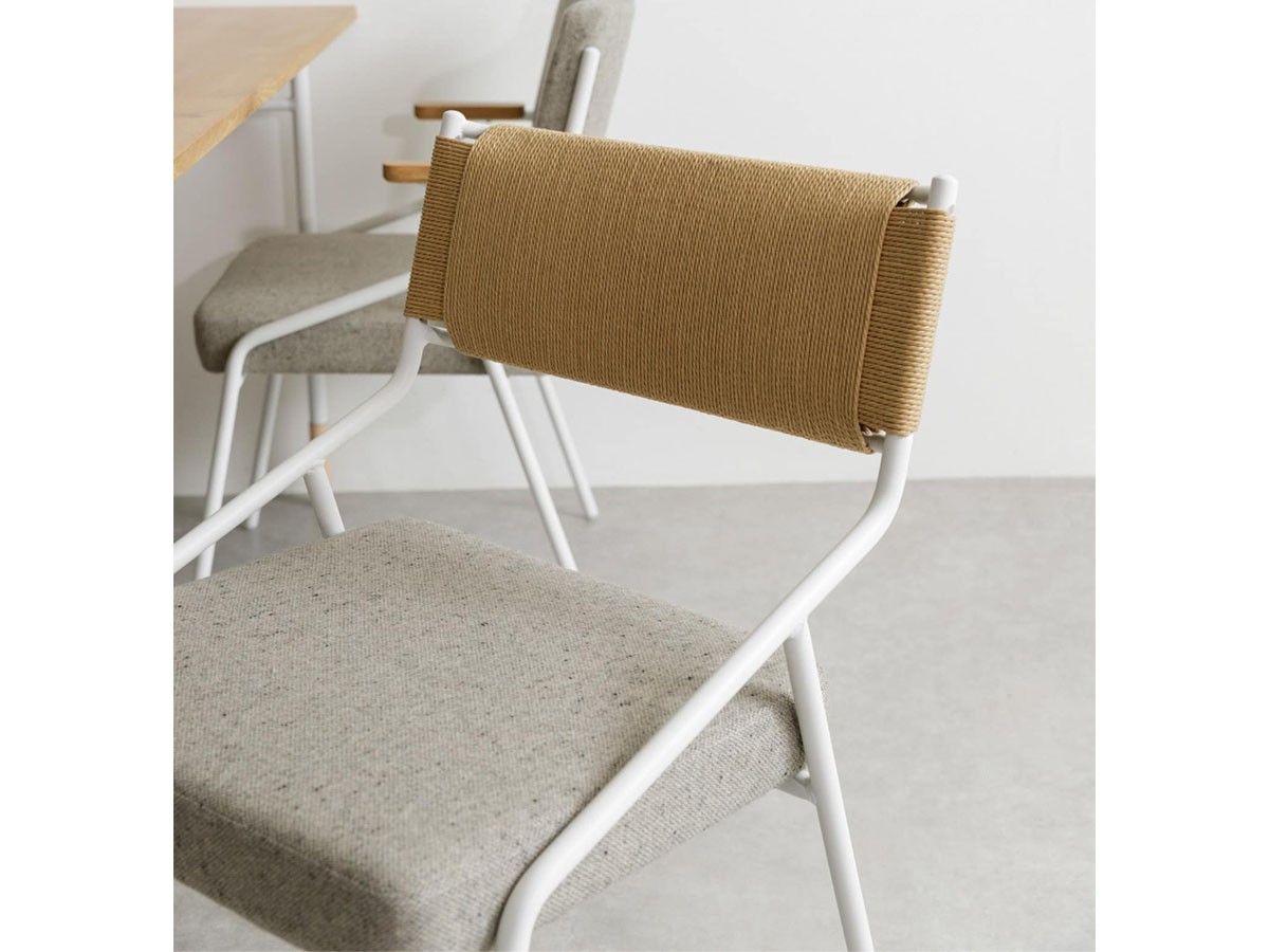 DOORS LIVING PRODUCTS DOORS × SYOTYL 
Luonka PP ST CHAIR FAB / ドアーズリビングプロダクツ ルオンカ ペーパーコードチェア （チェア・椅子 > ダイニングチェア） 18