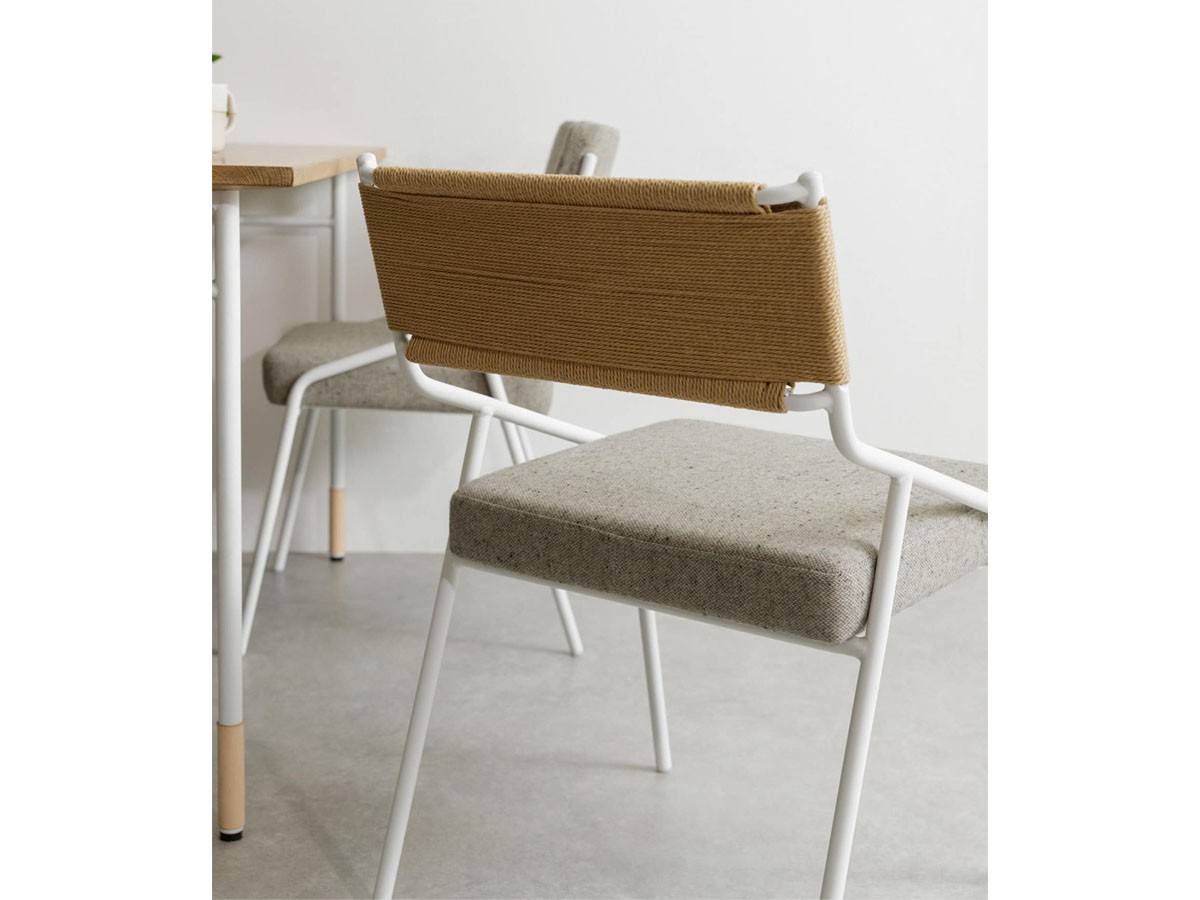 DOORS LIVING PRODUCTS DOORS × SYOTYL 
Luonka PP ST CHAIR FAB / ドアーズリビングプロダクツ ルオンカ ペーパーコードチェア （チェア・椅子 > ダイニングチェア） 11