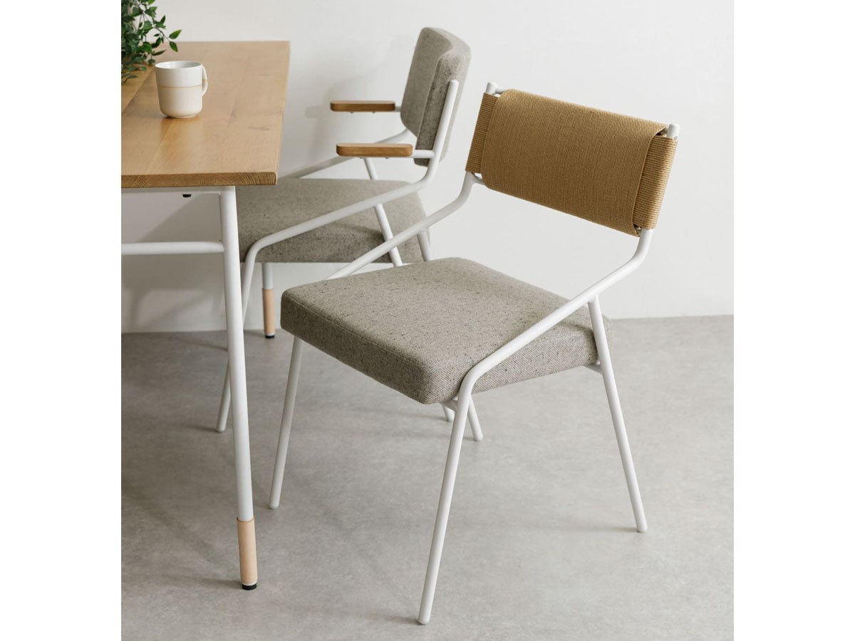 DOORS LIVING PRODUCTS DOORS × SYOTYL 
Luonka PP ST CHAIR FAB / ドアーズリビングプロダクツ ルオンカ ペーパーコードチェア （チェア・椅子 > ダイニングチェア） 9