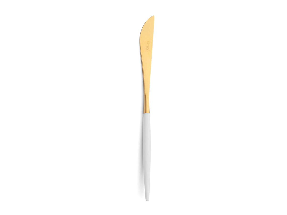 Cutipol GOA Cutlery Set / クチポール ゴア ディナー6本セット（ホワイト × ゴールド） （食器・テーブルウェア > カトラリー） 10