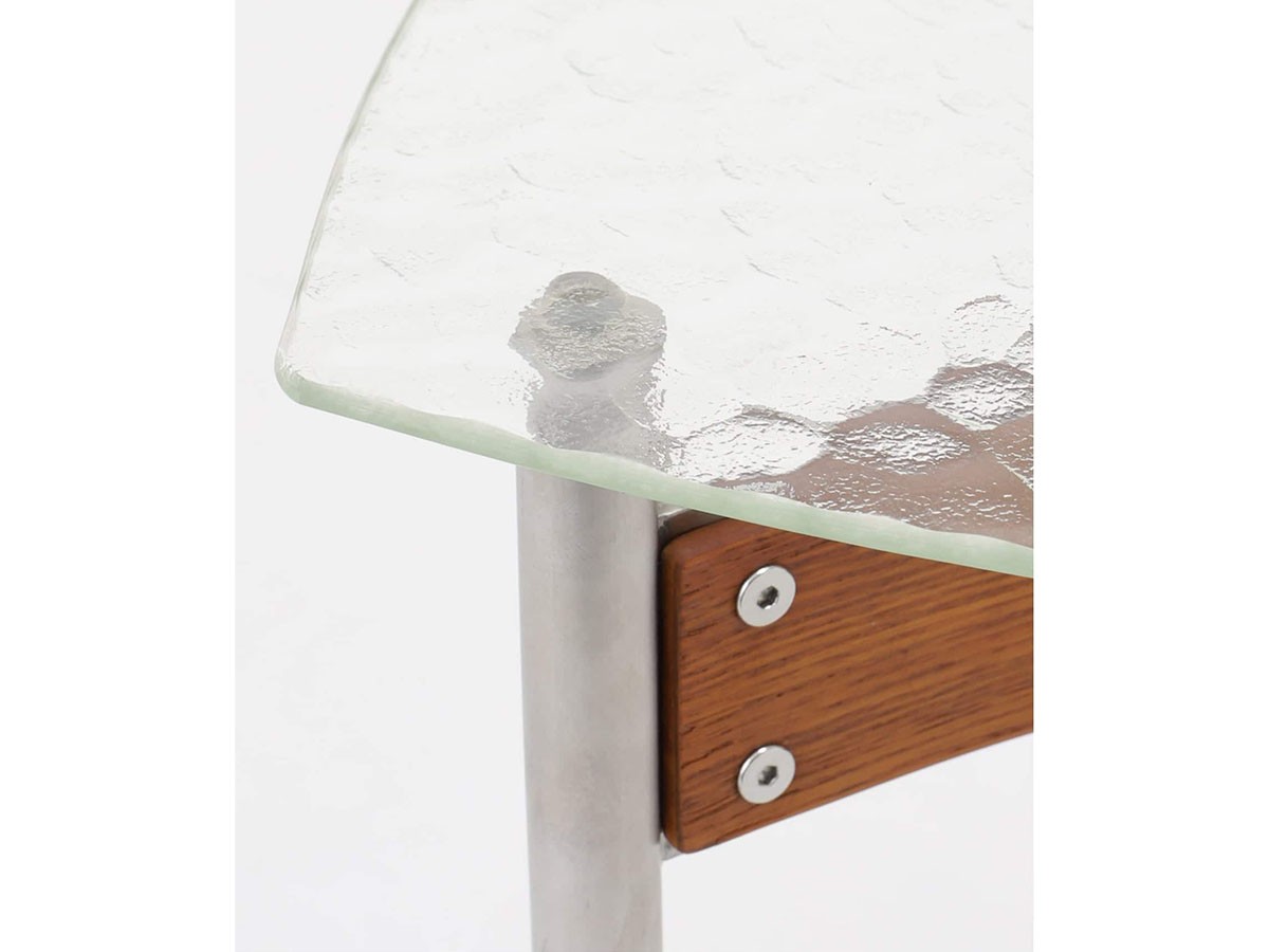 JOURNAL STANDARD FURNITURE ROSCO LEAF TABLE / ジャーナルスタンダードファニチャー ロスコ リーフテーブル ガラス天板 （テーブル > サイドテーブル） 12