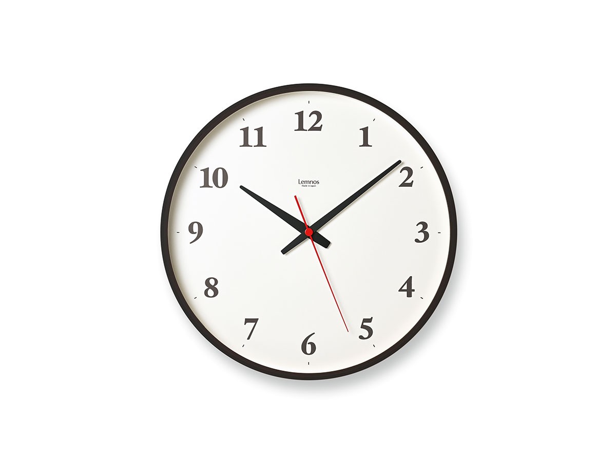 Lemnos Plywood clock / レムノス プライウッド クロック 電波時計 L （時計 > 壁掛け時計） 2