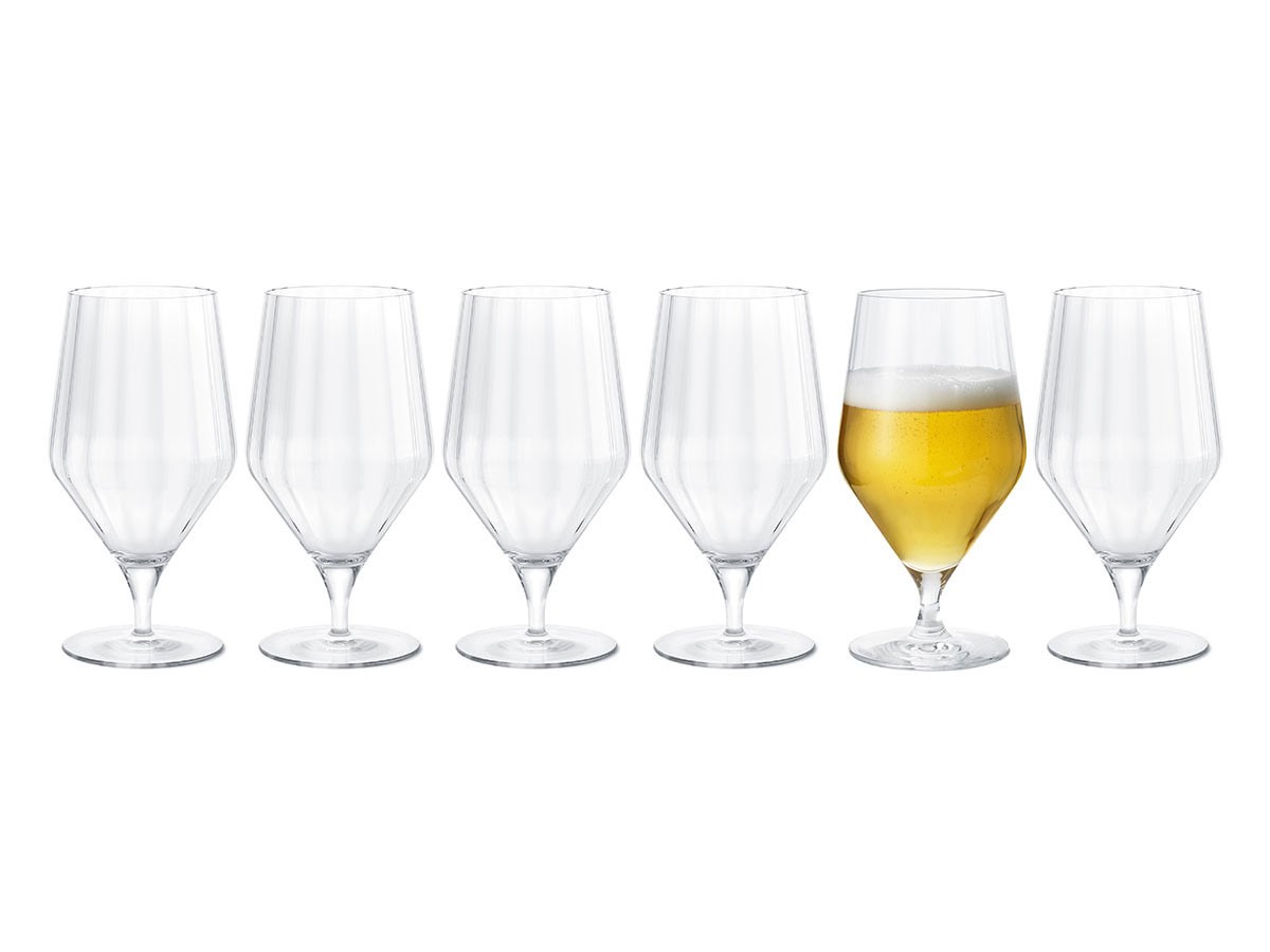 GEORG JENSEN BERNADOTTE BEER GLASS 6PIECE SET / ジョージ ジェンセン ベルナドッテ ビールグラス 6ピースセット （食器・テーブルウェア > タンブラー・グラス） 1