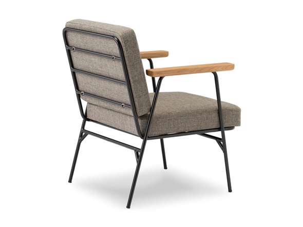 Middle Back Chair / ミドルバックチェア f70290（ナチュラルアーム） （チェア・椅子 > ラウンジチェア） 2
