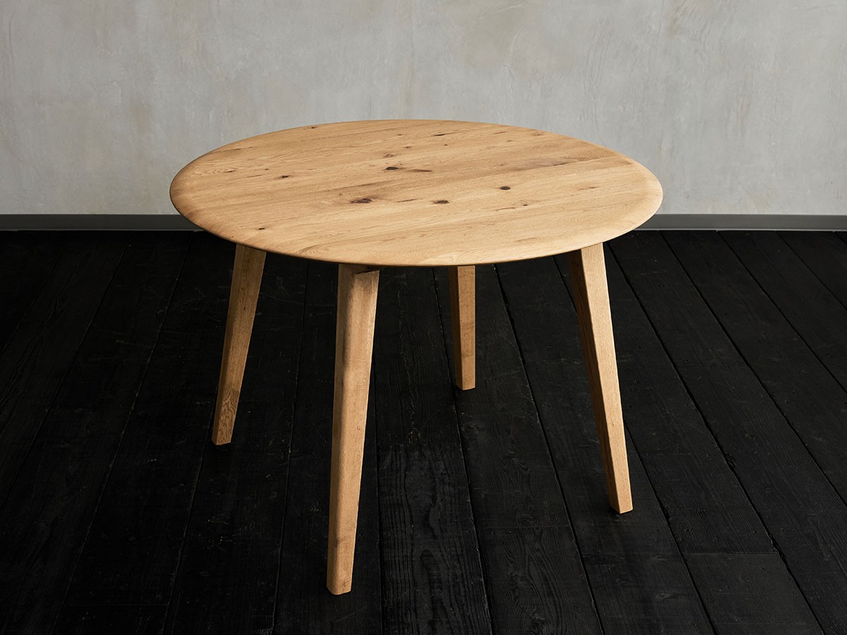 DECKE DINING TABLE / デッケ ダイニングテーブル 丸型 直径103cm（WF-1 / ナチュラル） （テーブル > カフェテーブル） 15