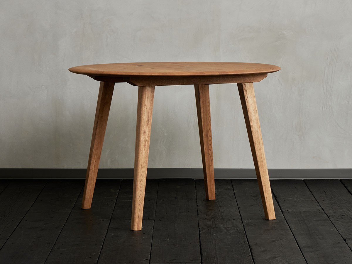 DECKE DINING TABLE / デッケ ダイニングテーブル 丸型 直径103cm（WF-1 / ナチュラル） （テーブル > カフェテーブル） 16