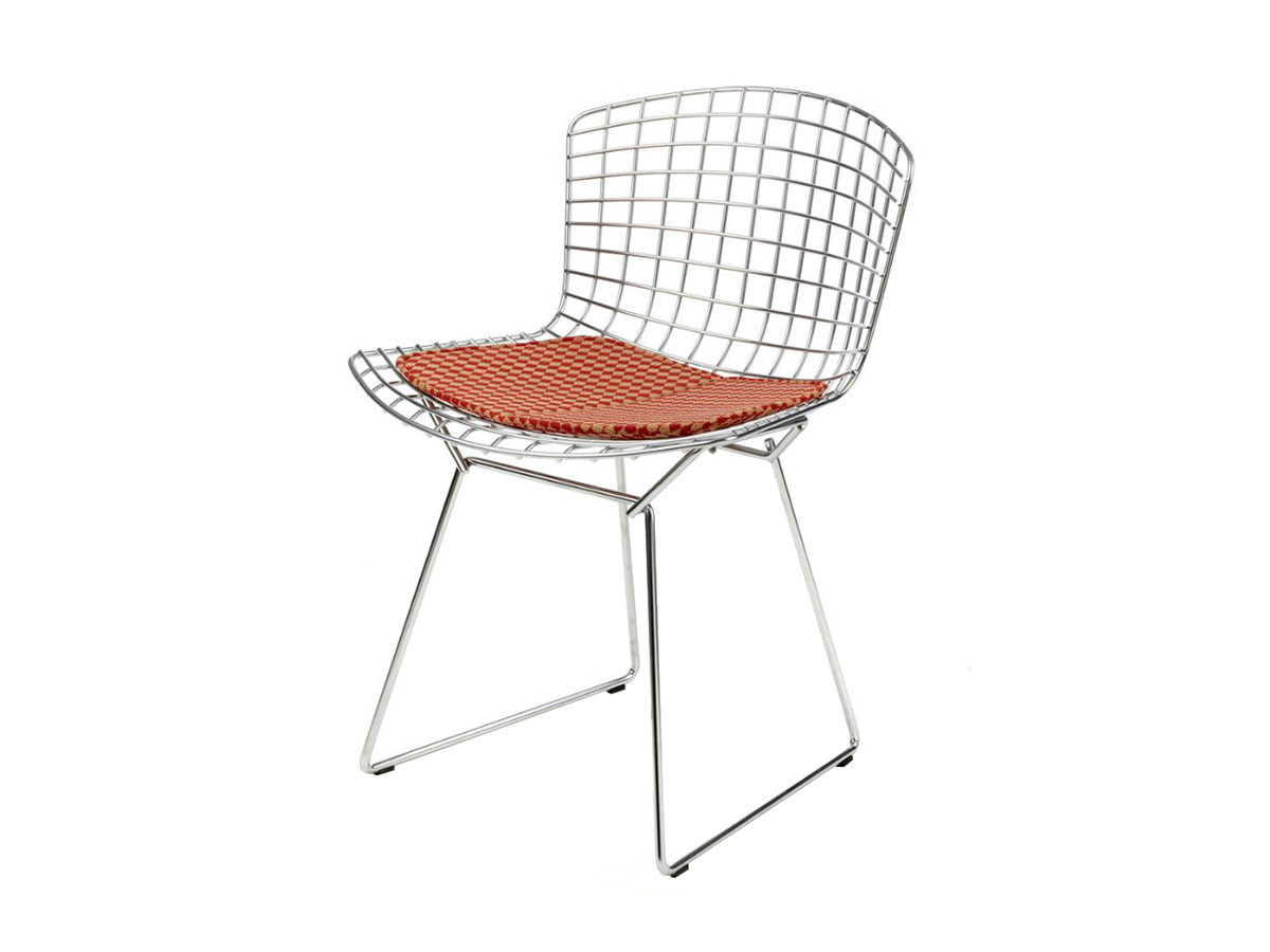 Knoll Bertoia Collection Side Chair with Seat Pad / ノル 