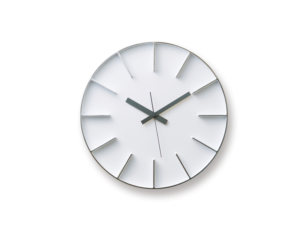 Lemnos edge clock / レムノス エッジ クロック 直径35cm - インテリア 